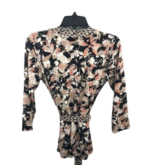 Axcess Faux Wrap Blouse Womens M Used - Picture 4 of 12